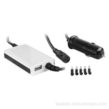 5V/2A USB 90W Mini Universal Laptop/Car Charger for iPhone/iPad, with FCC/E-mark